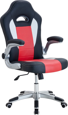 Кресло геймерское Деловая обстановка Нептун ВМG-11  (черный/красный/белый)