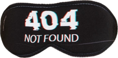 Маска для сна Svoboda Voli Not Found / 9112990 (черный)