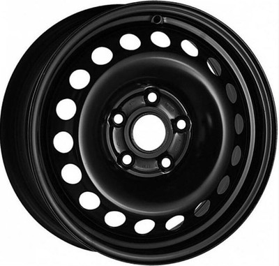 Штампованный диск Magnetto 17014 17x7" 5x114.3мм DIA 67.1мм ET 43.5мм Black