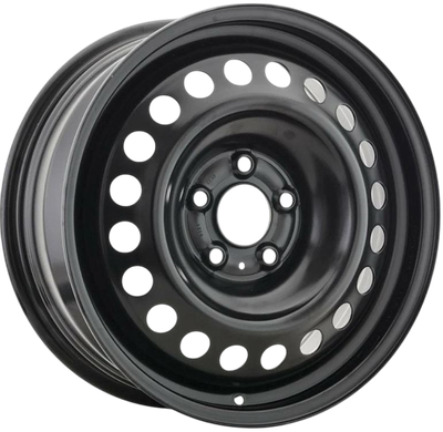 Штампованный диск Magnetto 17015 17x7" 5x114.3мм DIA 67.1мм ET 45мм Black