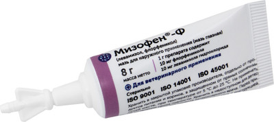 Мазь для лечения глаз у животных Doctor VIC Мизофен-Ф (8г)