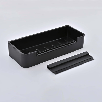 Полка для ванной Aquatek AQ4966MB (черный матовый)