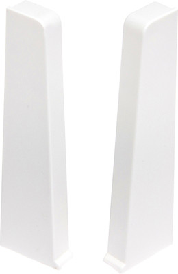 Заглушка для плинтуса Cezar Hi Line Prestige P9003 (2шт, белый глянец)