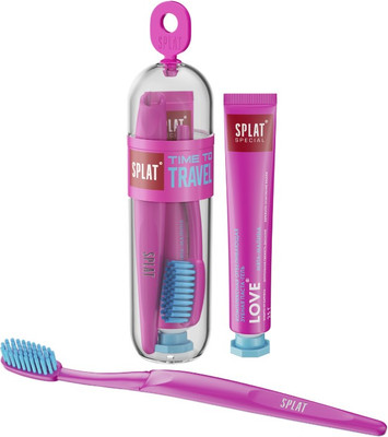 Набор для ухода за полостью рта Splat Love Зубная паста 25мл+Зубная щетка