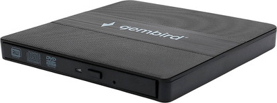 Привод DVD-RW Gembird DVD-USB-03C (черный)