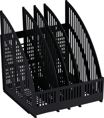 Лоток для бумаг Стамм Line / ЛТВ-01473 (черный)