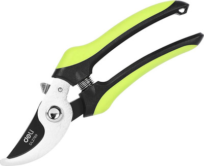 Секатор механический Deli EDL2789 (черный/зеленый)