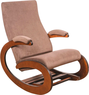 Кресло-качалка Glider Экси М (темно-коричневый/орех антик)