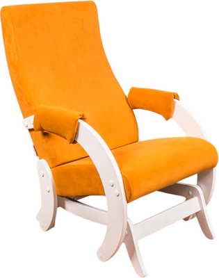 Кресло-маятник Glider Модель 68М (желтый/молочный дуб)