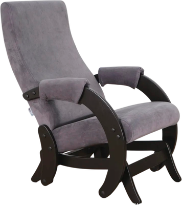 Кресло-маятник Glider Модель 68М (темно-серый/венге)