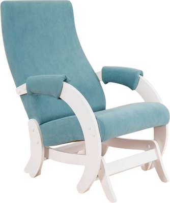 Кресло-маятник Glider Модель 68М (мятно-зеленый/молочный дуб)