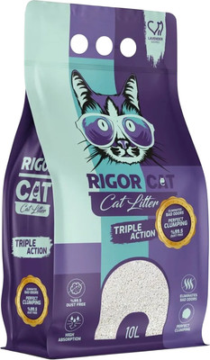 Наполнитель для туалета Rigor Cat Лаванда (10л)