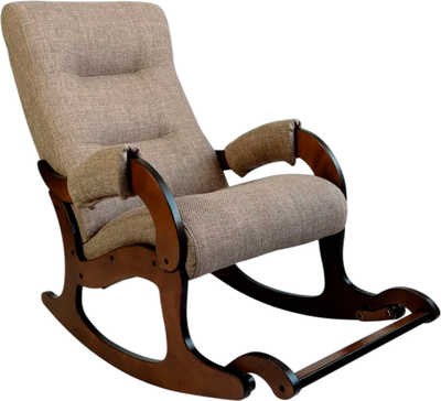Кресло-качалка Glider Аоста (светло-коричневый/орех антик)