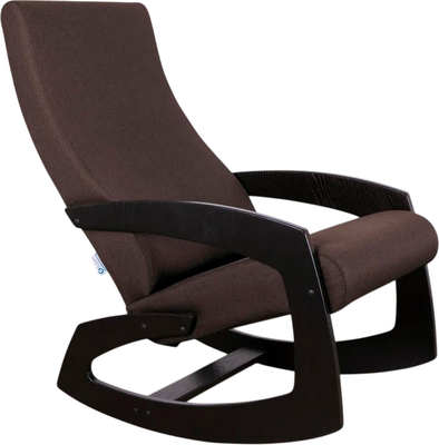 Кресло-качалка Glider Гелакси М (коричневый/венге)