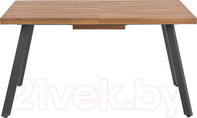 Обеденный стол Halmar Berlin (орех/черный)