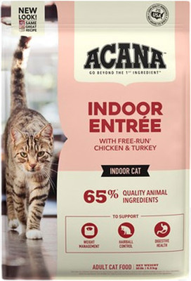 Сухой корм для кошек Acana Cat Indoor Entreet птица и рыба / 2188 (1.8кг)