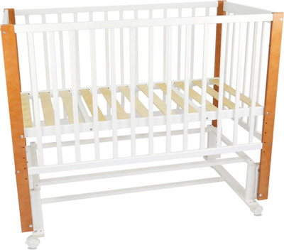 Детская кроватка СКВ СКВ-3 / 3194001-6 (белый+бук)