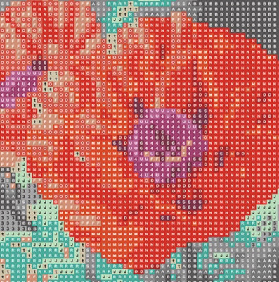 Набор алмазной вышивки Centrum 5D Мак / 80872А