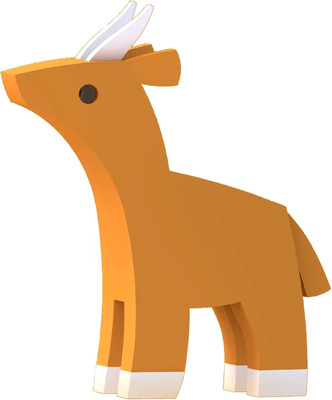 Игрушка-конструктор Halftoys Animal Импала HAS002