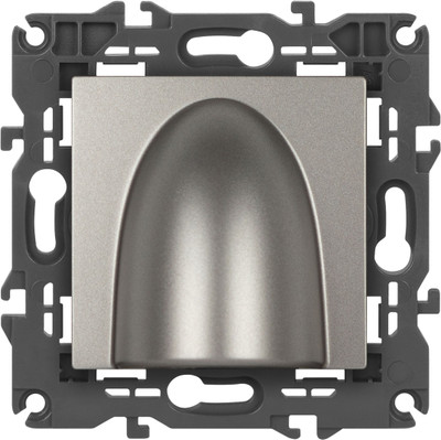 Вывод кабеля ЭРА Elegance 14-6003-16 / Б0065850 (титан)