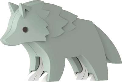 Игрушка-конструктор Halftoys Animal Волк HAS007