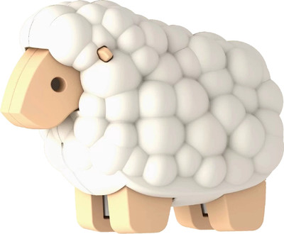 Игрушка-конструктор Halftoys Animal Овца HAS008