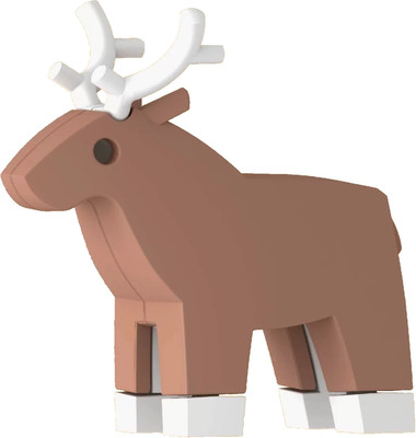 Игрушка-конструктор Halftoys Animal Олень HAS010