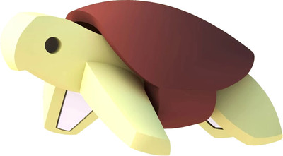 Игрушка-конструктор Halftoys Ocean Зеленая черепаха HOS003