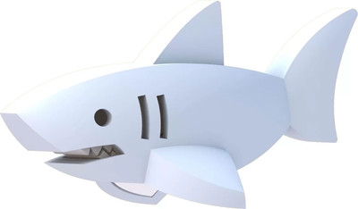 Игрушка-конструктор Halftoys Ocean Белая акула HOS006