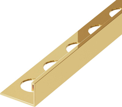 Профиль декоративный Profiling L12 (2.7м, золотой блеск)