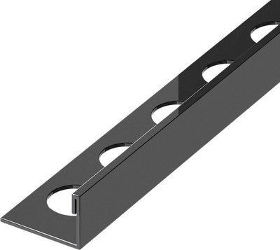 Профиль декоративный Profiling L10 (2.7м, черный блеск)