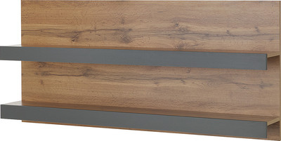 Полка НК Мебель Stern Т-13 / 72679813 (дуб вотан/серый графит)
