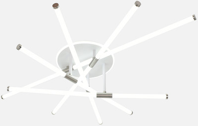 Потолочный светильник Mirastyle XL-80011B-5+1 WT+Nickel