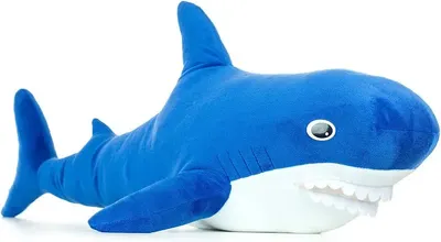 Мягкая игрушка Malvina Акулина большая / 15.139.4 (голубой)