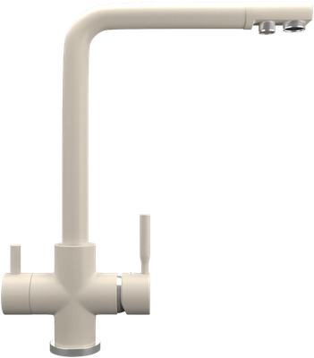 Смеситель Maunfeld MFQT-16LBG (светло-бежевый)