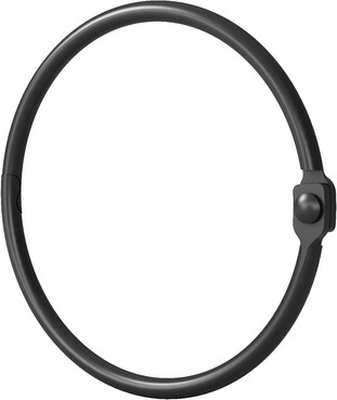 Кольца для шторки IDDIS RM01BLOi15