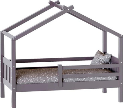 Односпальная кровать детская Мебельград Алиса 160x80 (лаванда)