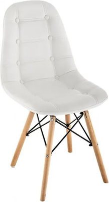 Стул Mio Tesoro Элма-1 (белый/дерево)