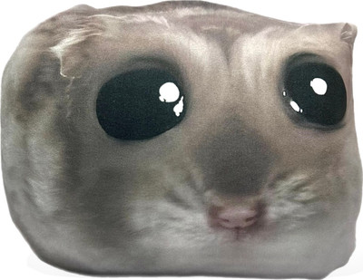 Подушка-игрушка Malvina Хомяк мем / 203.1.4