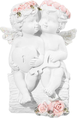 Статуэтка Elan Gallery Пара ангелочков с сердцем / 210193