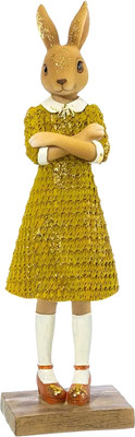 Статуэтка Elan Gallery Зайка в платье / 210203