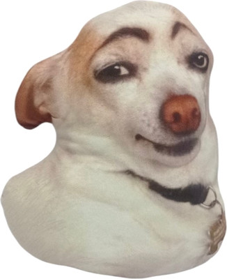 Подушка-игрушка Malvina Собака с бровями / 9.450.1