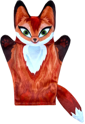 Кукла-перчатка Malvina Лисичка / 6.250.1