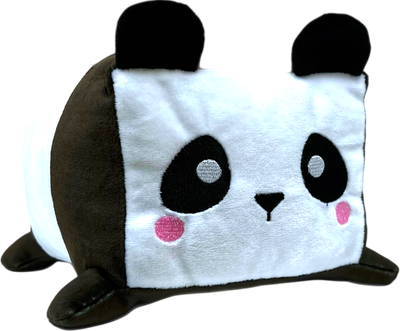 Подушка-игрушка Malvina Кубик Панда с вышивкой / 6.216.1