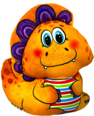 Подушка-игрушка Malvina Дракон Тотоша / 11.79.1 (оранжевый)