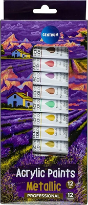 Акриловые краски Centrum 80225А (12цв)