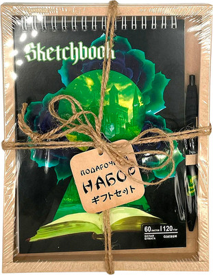 Набор канцелярский подарочный Centrum Вэнсдэй Замочная скважина / 74552