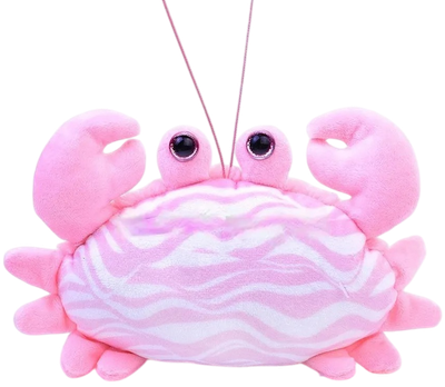 Мягкая игрушка Malvina Аква Крабик розовый / 31.39.2