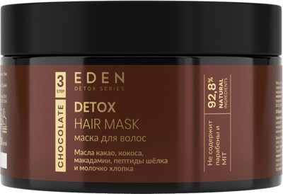 Маска для волос Eden Detox Chocolate (250мл)