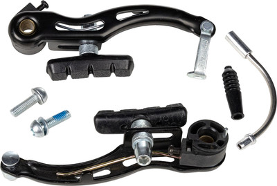 Тормоз для велосипеда Novatrack Sparkle SP-989D / КЛ126924 (черный)